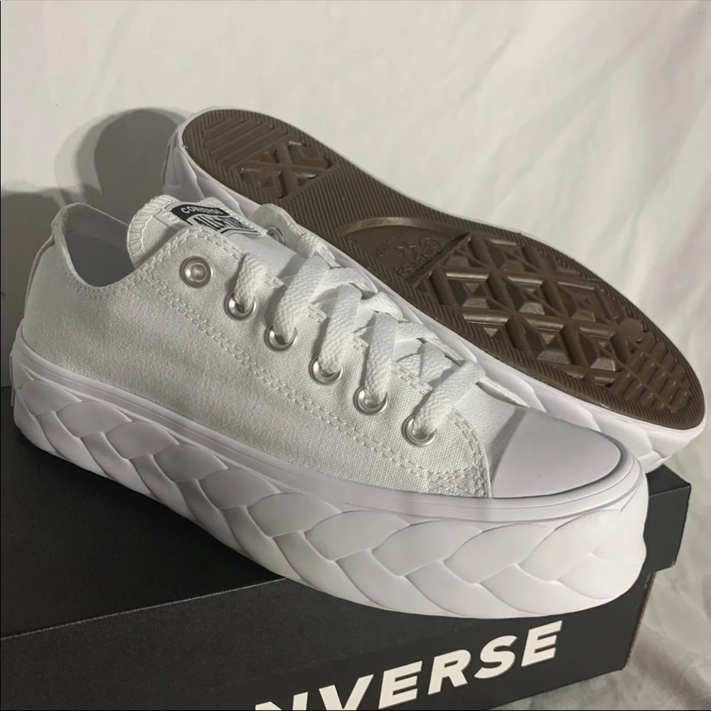 Converse CTAS Lift Cable OX Platform Sneakers - Picture 6 of 7